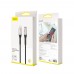 Кабель Baseus Horizontal Data Cable Type-C to iP PD 18W 1m Чорний