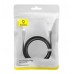 Кабель Baseus Pudding Series Fast Charging Cable Type-C to iP 20W 1.2m Cluster Чорний