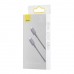 Кабель Baseus Superior Series Fast Charging Data Cable Type-C to iP PD 20W 1m Темно-пурпуровий