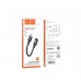 Кабель адаптер Hoco U107 Type-C male to Lightning female adapter cable 10 см черный