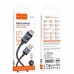 Кабель Hoco X118 Generous 5A charging data cable with display Type-C Чорний