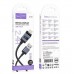Кабель Hoco X118 Generous charging data cable with display iP Чорний