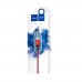 Кабель Hoco X14 Times speed Type-c charging cable, ( L-1M ) Чорний  Червоний