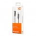 Кабель McDodo Auto Power Off 100W Type-C to Type-C Transparent Data Cable 1.2m CA-2840 Чорний