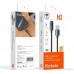Кабель McDodo Horizontal LED Display USB-A to Lightning Data Cable 1.2m CA-6490 Чорний