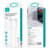 Кабель Usams US-SJ613 U84 Type-C To Type-C PD 100W Charging  Data Cable 1m Білий