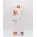 Кабель WUW X158 Micro USB 3A Білий