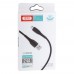 Кабель XO NB-P163 2.4A USB cable for micro 1M Чорний