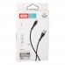 Кабель XO NB-Q165 3A fast charging usb cable Type-c Чорний