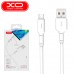 Кабель XO NB112 3A fast charging usb cable micro Білий