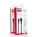 Кабель XO NB185 6A PD fast charger cable for lightning 1M Чорний
