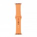 Ремінець Silicone Apple Watch 42/44/45/46/49 mm Papaya Ремінець Silicone Apple Watch 42/44/45/46/49 mm Papaya