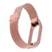 Ремінець Міланська Петля Mi Band 5/6 Рожевий