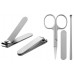 Манікюрний набір Xiaomi MIjia Splash-Proof Nail Clippers Set Version 5 in 1 Сріблястий ( DZN4015CN ) Манікюрний набір Xiaomi MIjia Splash-Proof Nail Clippers Set Version 5 in 1 Сріблястий ( DZN4015CN )