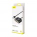 USB-хаб Baseus Square round 4 in 1 USB HUB Adapter(USB3.0 TO USB3.0*1+USB2.0*3) 1m Чорний (CAHUB-AY01