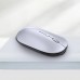 Беспроводная мышь WIWU WM110 Office Mouse (2 диапазона 2.4G + Bluetooth) серебристая