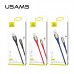 Кабель USAMS Lightning Smart Power-off  U-Tone series US-SJ345 |2m, 2A|
