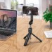Селфи-монопод HOCO Treasure aluminum alloy fill light gimbal version live broadcast support K15 |Bluetooth|