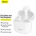 Наушники Bluetooth BASEUS TWS Earphones Bowie E3 (NGTW080002) белые