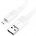 Кабель HOCO Micro USB Solid charging data cable X84 |1M, 2.4A|