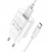 Адаптер сетевой HOCO Type-C Cable Fighter single port charger C109A |1USB, 18W/3A, QC|