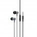 Наушники HOCO Spring metal universal earphones with mic M108