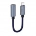 Переходник HOCO Type-C male to iP female charging and data adapter cable UA29A |3A, 0,15m|