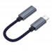 Переходник HOCO Type-C male to iP female charging and data adapter cable UA29A |3A, 0,15m|