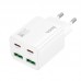 Адаптер сетевой HOCO Fundador four-port charger set N56 |2USB/2Type-C, 30W/3A, PD/QC|