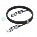 Кабель HOCO All-in-one charging data cable USB/C to C/LED light U138 |1.2m, PD60W, 3A|