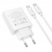 Адаптер сетевой HOCO Direct charger C142A (Type-C to Type-C set) |1USB/1Type-C, 20W/3A, PD/QC|