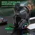 Наушники Onikuma Headset Headworn B100 |BT5.3/2.4G, Type-C, PS4/PS5/PC/Mac/iOS/Android, RGB|