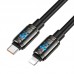Кабель HOCO Type-C to Lightning Joy PD charging data cable U143 |1.2m, 27W|