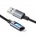 Кабель HOCO Lightning New charging data cable U144 |1.2m, 2.4A|