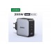 Зарядное устройство Ugreen 200W GaN Nexode X764 4 порта 1U+3C (UGR-35539) EU вилка серый