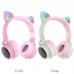 Бездротові накладні навушники HOCO W27 Cat ear wireless headphonespink