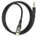 Аудіокабель HOCO UPA25 Transparent Discovery Edition Digital audio conversion cable Type-C чорний
