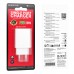 Мережевий зарядний пристрій BOROFONE BA21A Pro Long journey single port PD20W charger білий