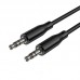 Аудіокабель BOROFONE BL26 Standard AUX audio cable 1m чорний