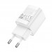 Мережевий зарядний пристрій HOCO C148A Charm single port PD30W charger (EU) білий Мережевий зарядний пристрій HOCO C148A Charm single port PD30W charger (EU) білий