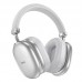 Беспроводные накладные наушники HOCO W35 Max Auspicious ANC noise reduction BT 5.4 headphones Серебристые