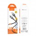 Кабель HOCO X109 Energy silicone charging data cable Micro (L=1M) чорний