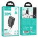 Мережевий зарядний пристрій HOCO N62 Gentle single port PD30W charger (EU) чорний