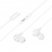 Навушники HOCO M116 Benevolent universal digital earphones with microphone iP білий