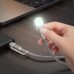 Кабель-світильник HOCO UA38C USB/Type-C to LED light adapter cable чорний