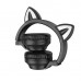 Бездротові накладні навушники BOROFONE BO18 Cat ear BT headphones чорний
