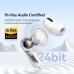 Навушники Baseus Encok HZ20 WiЧервоний Earphones Moon білий