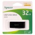 Флеш-накопичувач Apacer USB 3. 2 Gen 1 AH350 32Gb чорний Флеш-накопичувач Apacer USB 3. 2 Gen 1 AH350 32Gb чорний