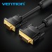 Кабель Vention DVI(24+5) to VGA Cable 3M чорний (EACBI)