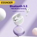 Бездротові навушники ESSAGER (color box) Shining TWS bluetooth earphones білий